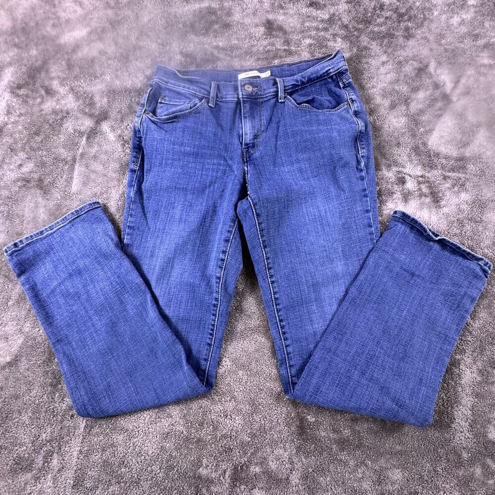 Levi’s 505 Straight Leg Jeans W29 L32 Medium Wash Classic Denim